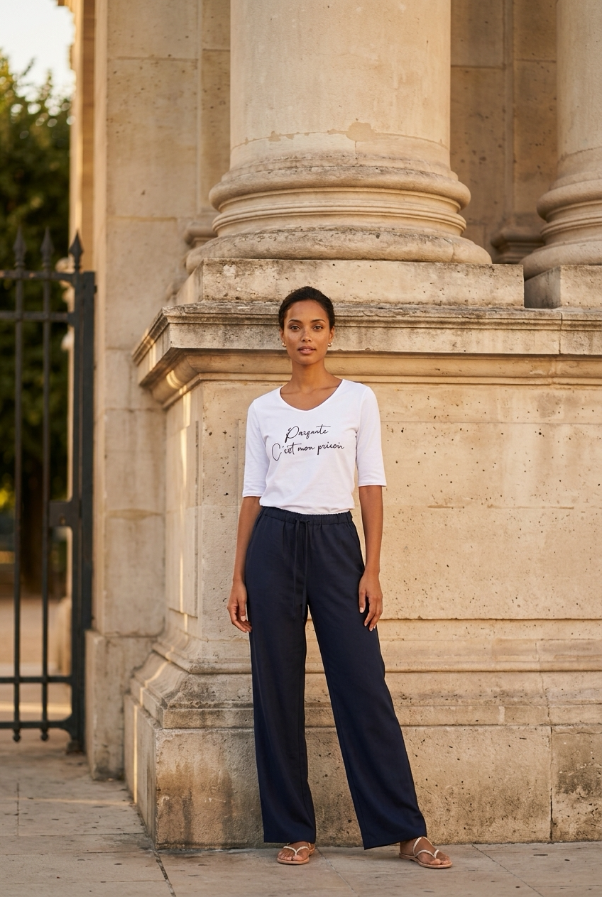 Pantalon Bleu Minuit