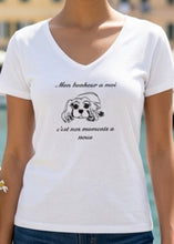 Charger l'image dans la galerie, Puppy Love - Tee-shirt femme illustration chien