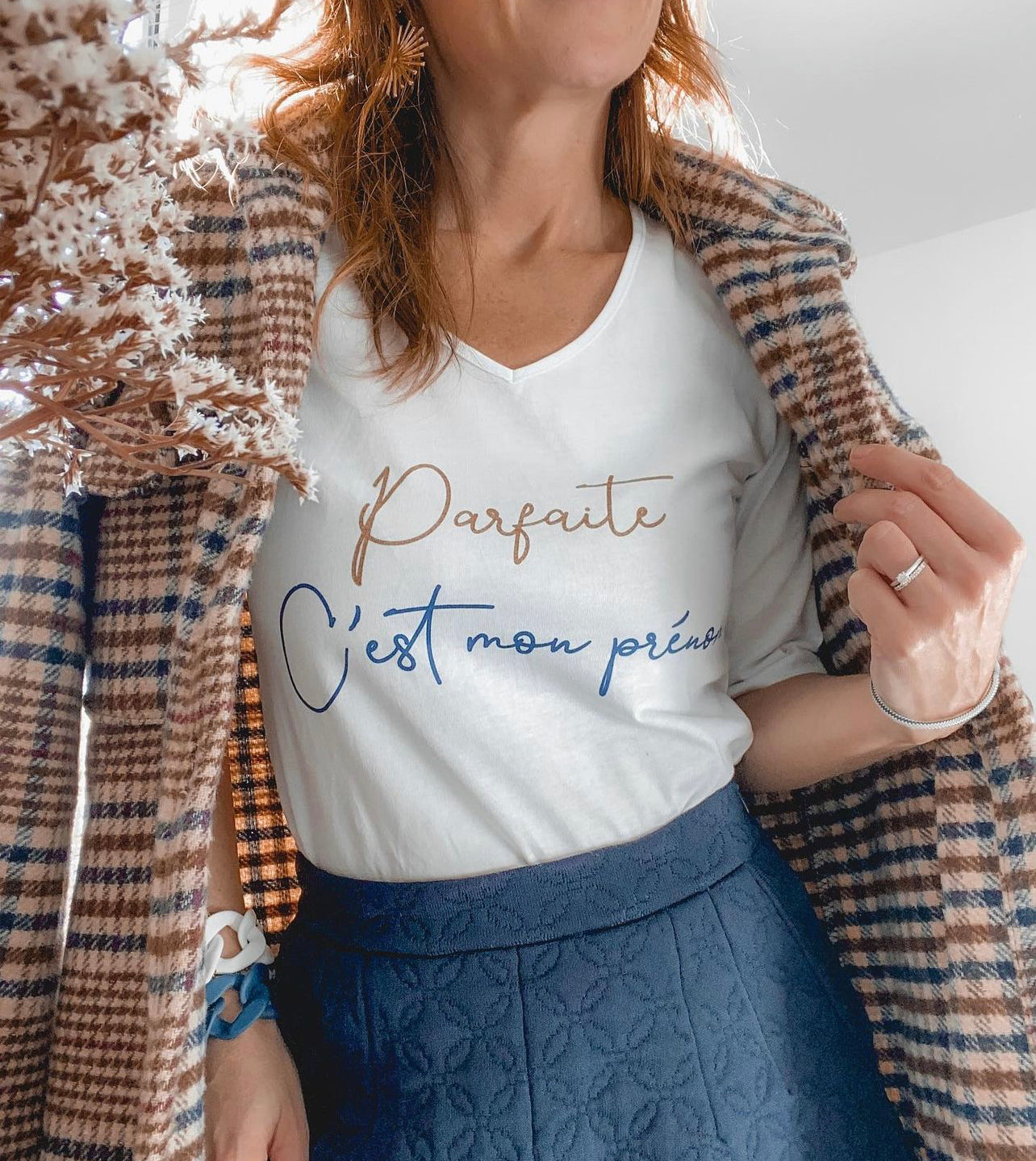 Tee-shirt coton blanc parfaite