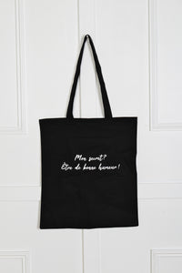 Tote-bag Mon secret, être de bonne humeur