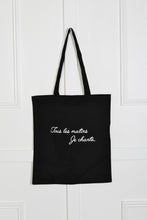 Charger l&#39;image dans la galerie, Tote-bag Tous les matins je chante