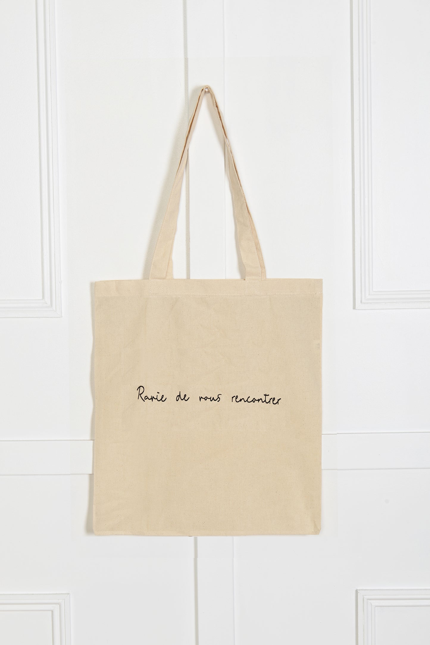 Tote-bag Ravie de vous rencontrer