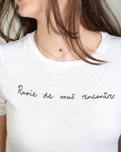 Charger l&#39;image dans la galerie, Tee-Shirt Ravie de vous rencontrer