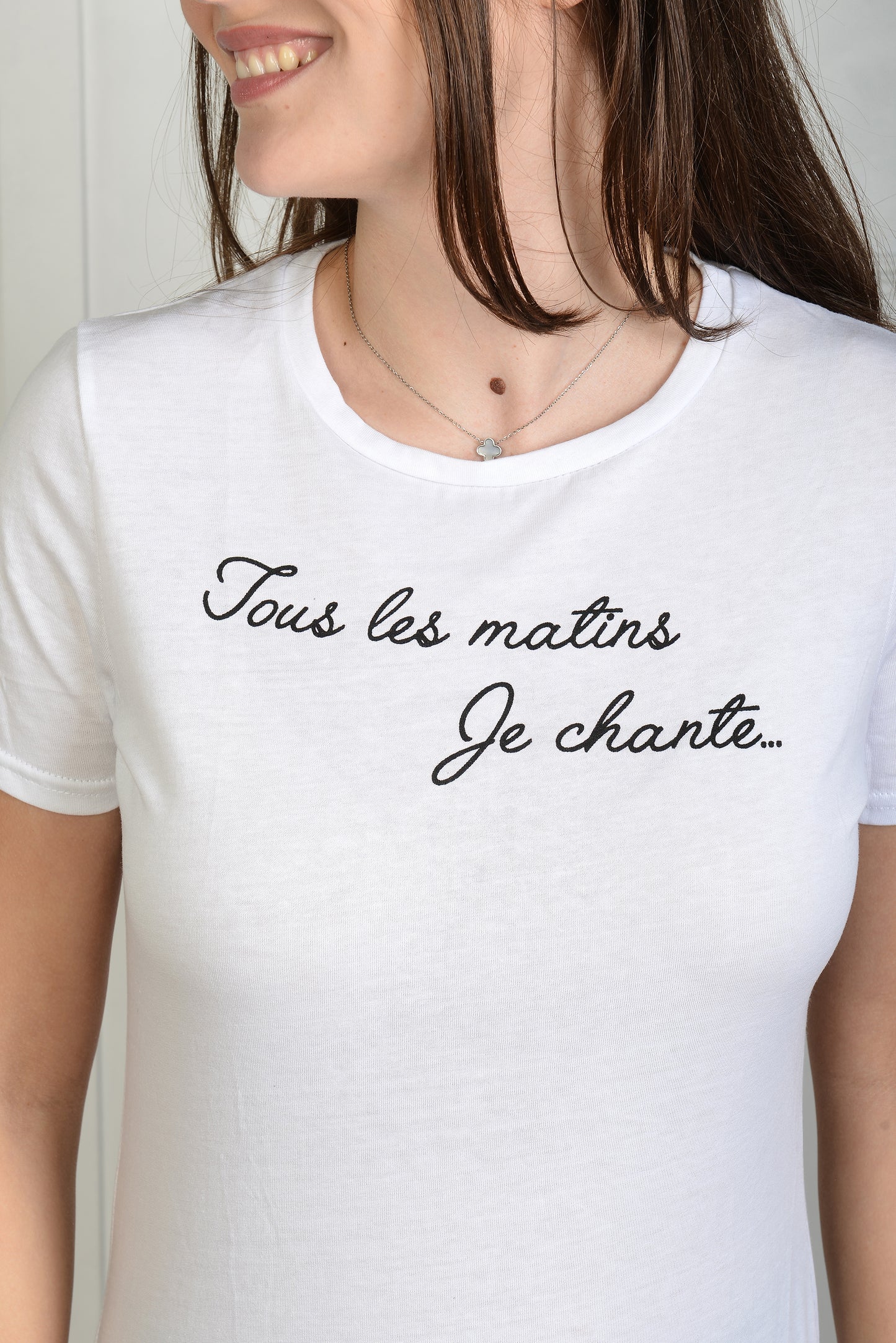 Tee-Shirt Tous les matins je chante