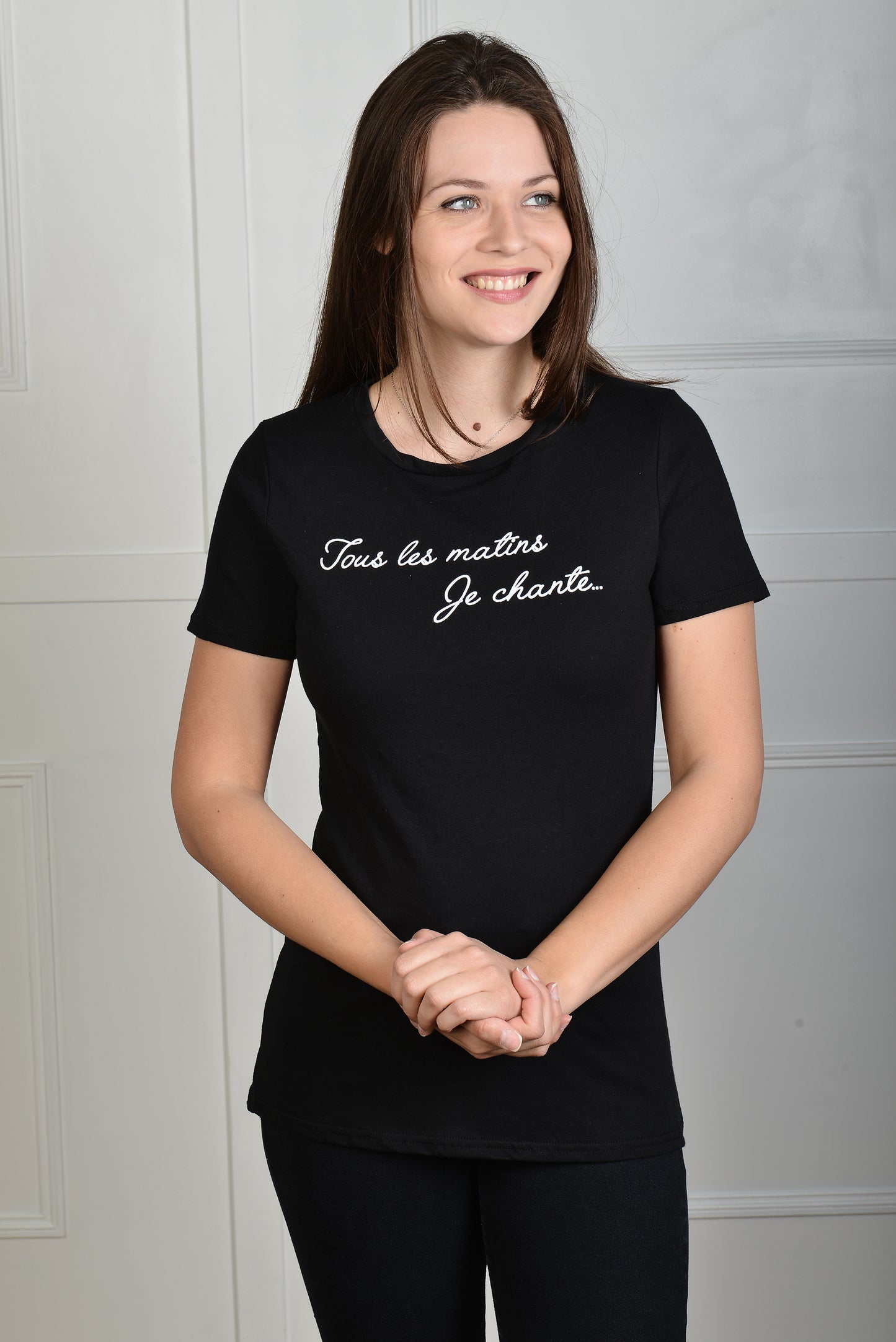 Tee-Shirt Tous les matins je chante