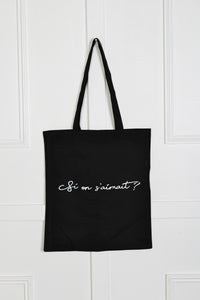 Tote-bag Si on s'aimait